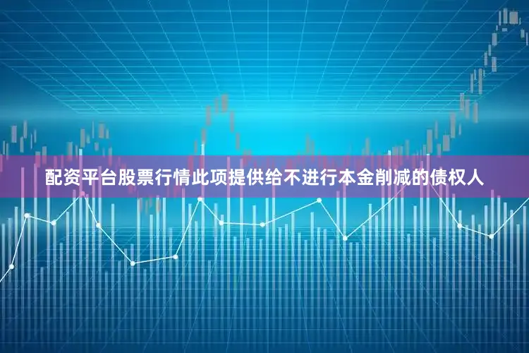 配资平台股票行情此项提供给不进行本金削减的债权人